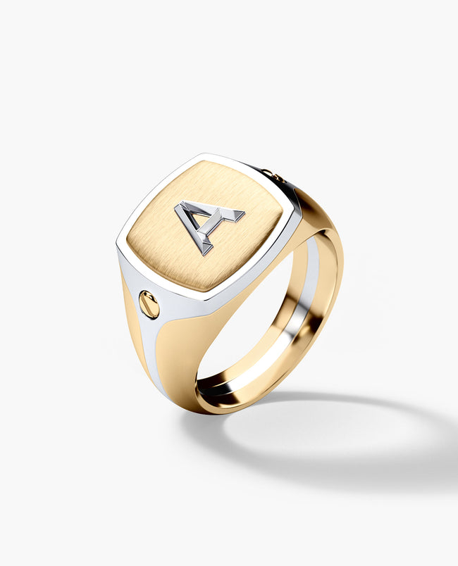 Shonall International A-Z Letter Adjustable Rings for Women Men Stainless  Steel Alphabet Name Initials Wedding Ring … | Letter ring, Initial ring, Gold  initial ring