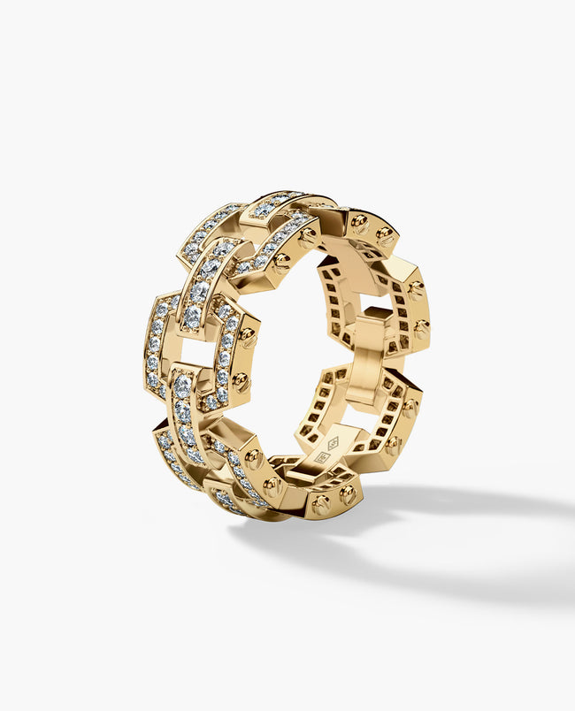 NORTHSTAR Gold Ring with 1.10ct Diamonds — Rockford Collection