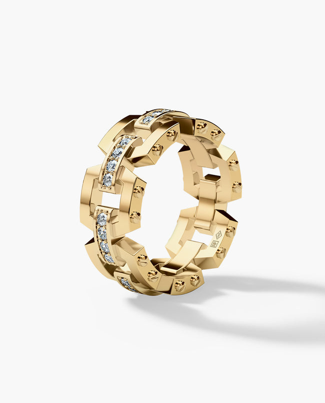 NORTHSTAR Gold Ring with 0.60ct Diamonds