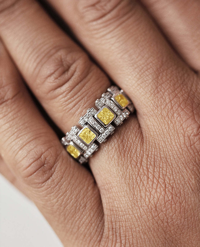 Buy Yellow Rings Online | BlueStone.com - India's #1 Online Jewellery Brand
